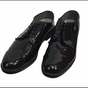Bates High Gloss Uniform Oxford service shoes